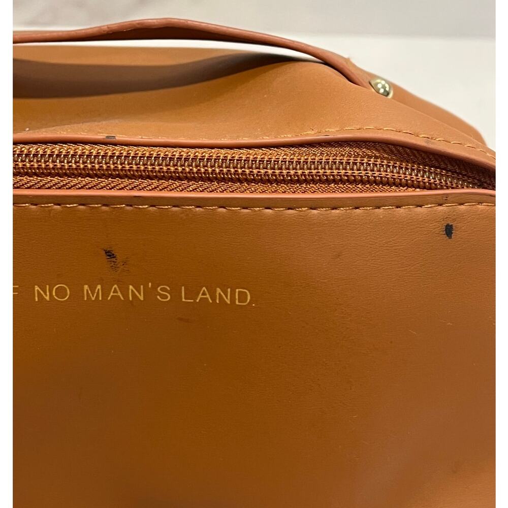 Rose of No Man's Land Beauty Bag Cosmetic Travel Toiletry Multi Pocket Brown - Picture 8 of 9